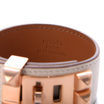 Hermes Swift Collier de Chien CDC 24 Bracelet T1 Nata 4 of 6