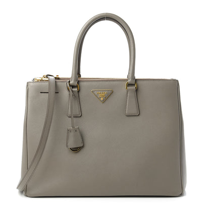 Prada Saffiano Large Galleria Double Zip Tote Argilla 1 of 10