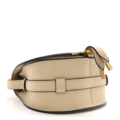 Chloe Calfskin Mini Marcie Round Crossbody Bag Root Beige 4 of 8