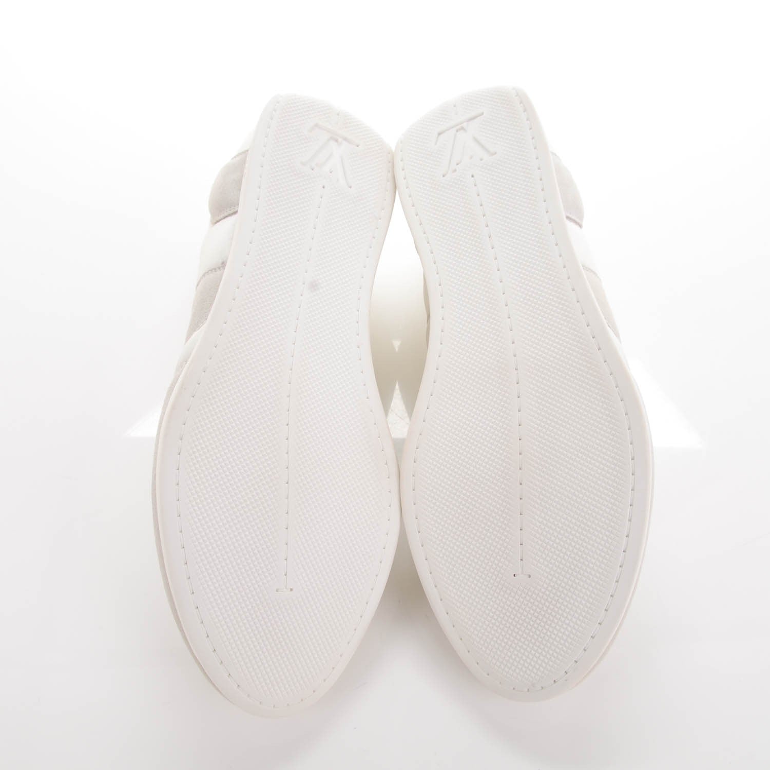 Louis Vuitton Suede Nylon Sneakers 8 White 5 of 8