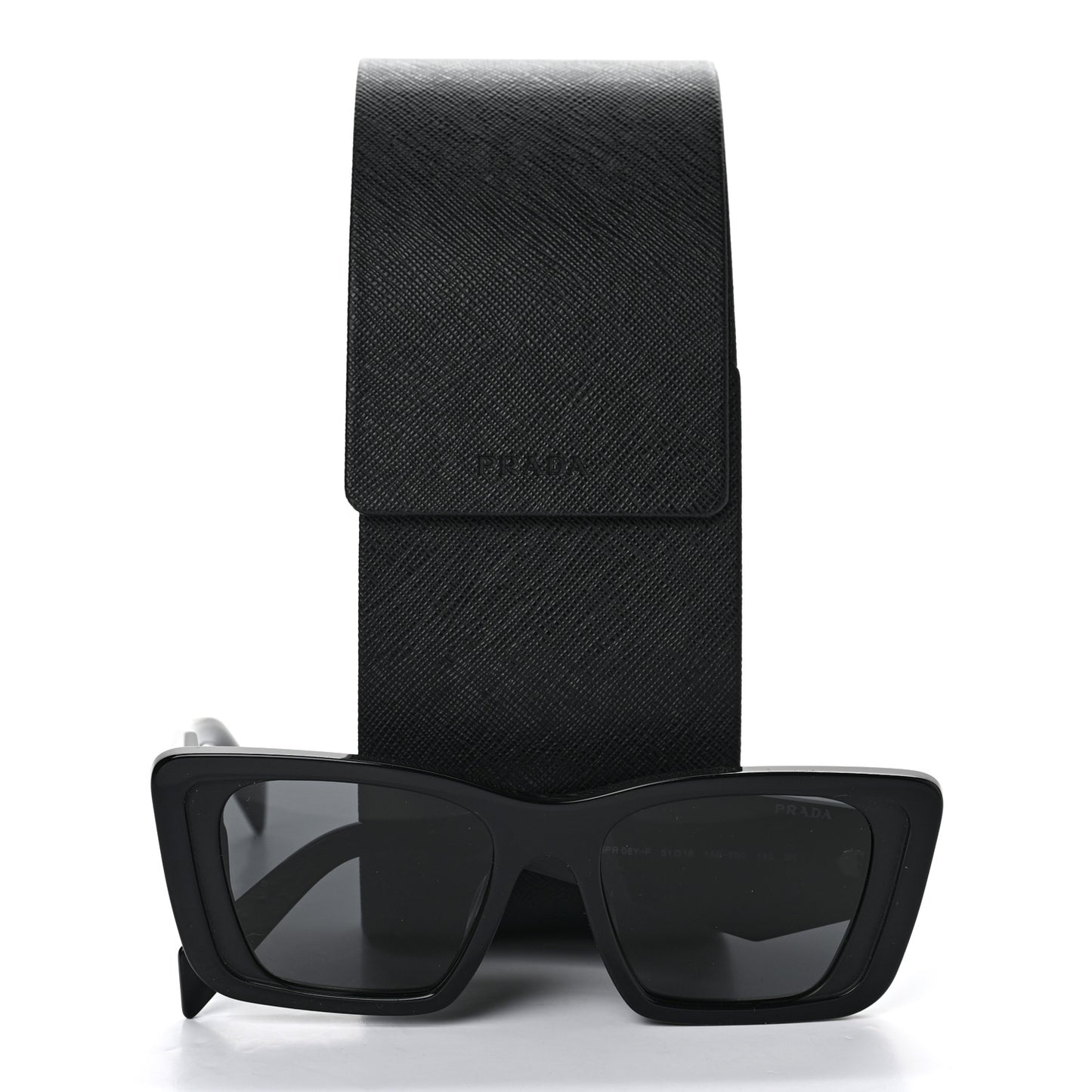 Acetate Symbole Sunglasses SPR 08Y Black