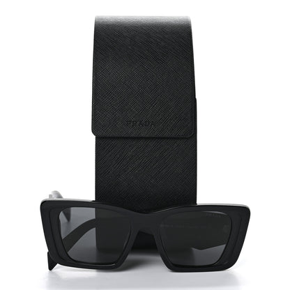 Prada Acetate Symbole Sunglasses SPR 08Y Black 8 of 8