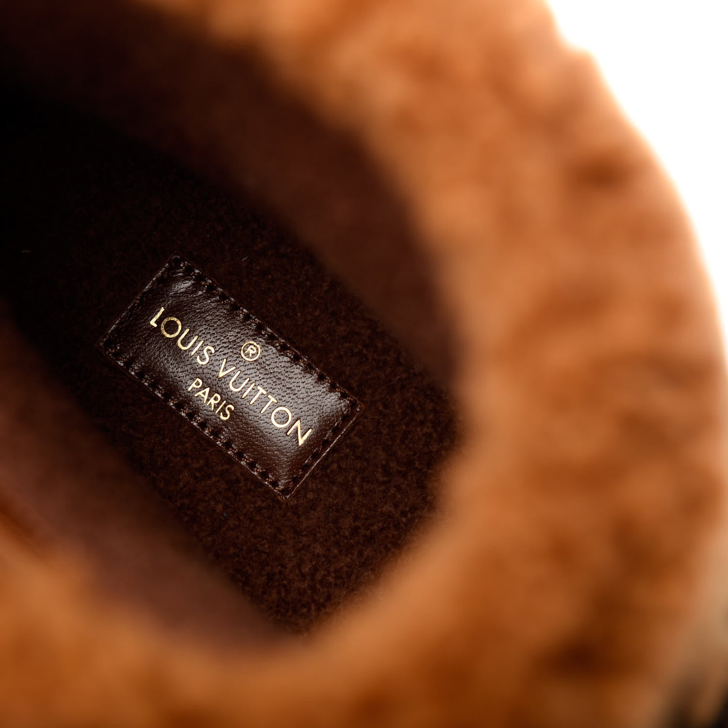 Louis Vuitton Suede Calfskin Shearling Snowdrop Flat Ankle Boot 40 Cognac 8 of 10
