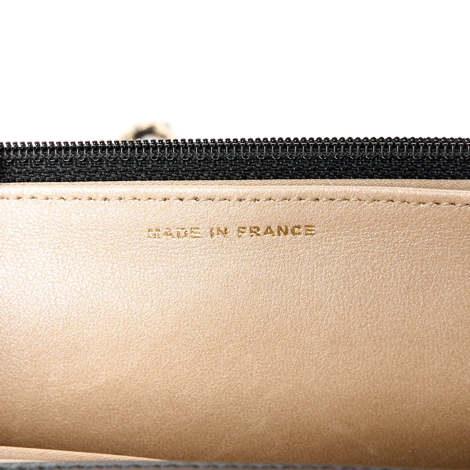 Chanel Lambskin Camellia Embossed Wallet on Chain WOC Black 7 of 11