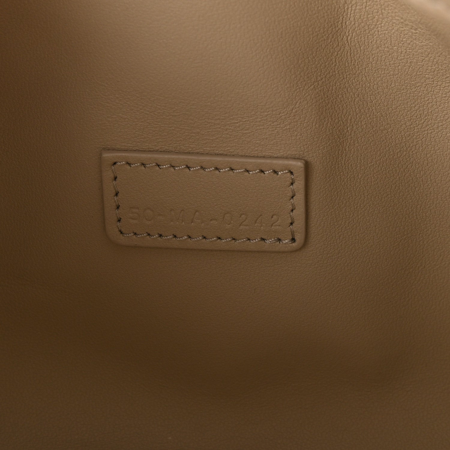 Christian Dior Calfskin Macrocannage Medium Diortravel Nomad Pouch Sand 6 of 10