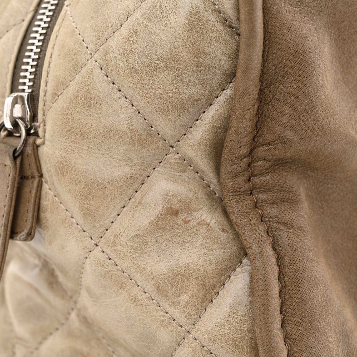 Chanel Iridescent Calfskin In The Mix Bowler Brown 11 of 12