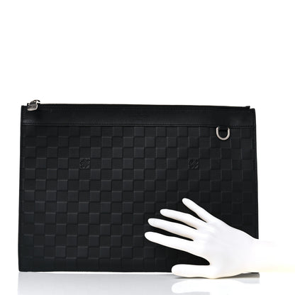 Louis Vuitton Damier Infini Discovery Pochette GM Onyx 1 of 12