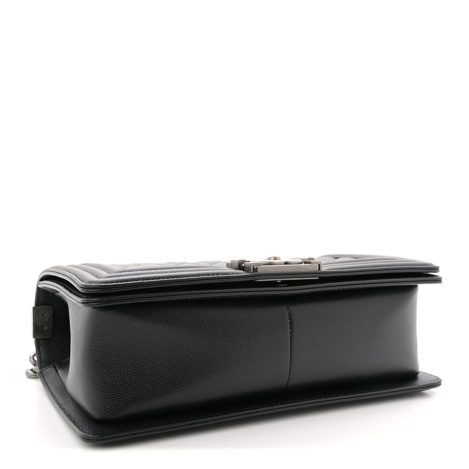 Chanel Caviar Quilted Medium Boy Flap Black 4 of 11