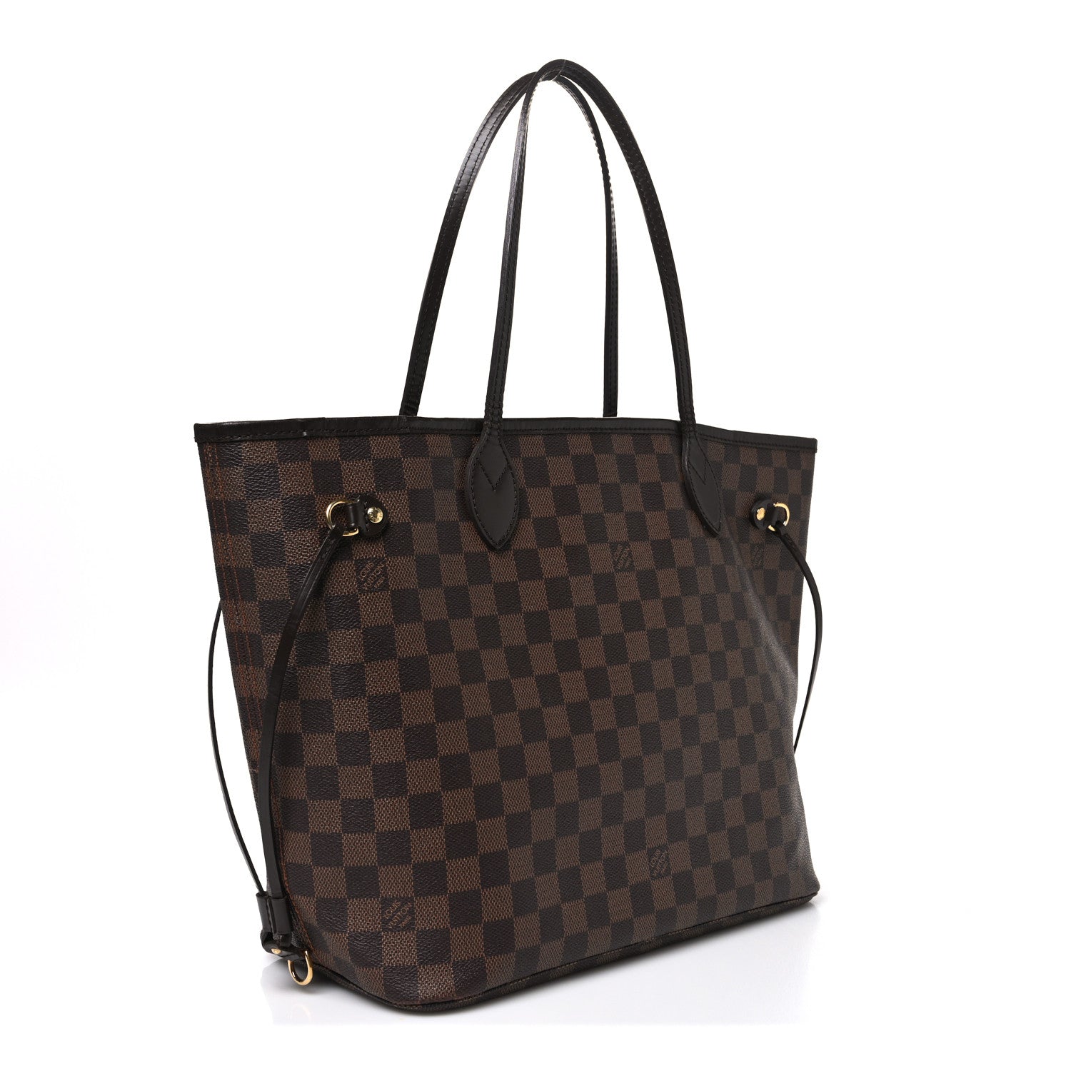 Louis Vuitton Damier Ebene Neverfull MM 3 of 9