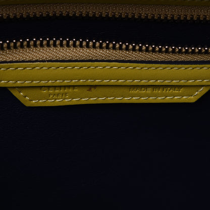 Celine Palmelato Mini Luggage Chartreuse 9 of 12