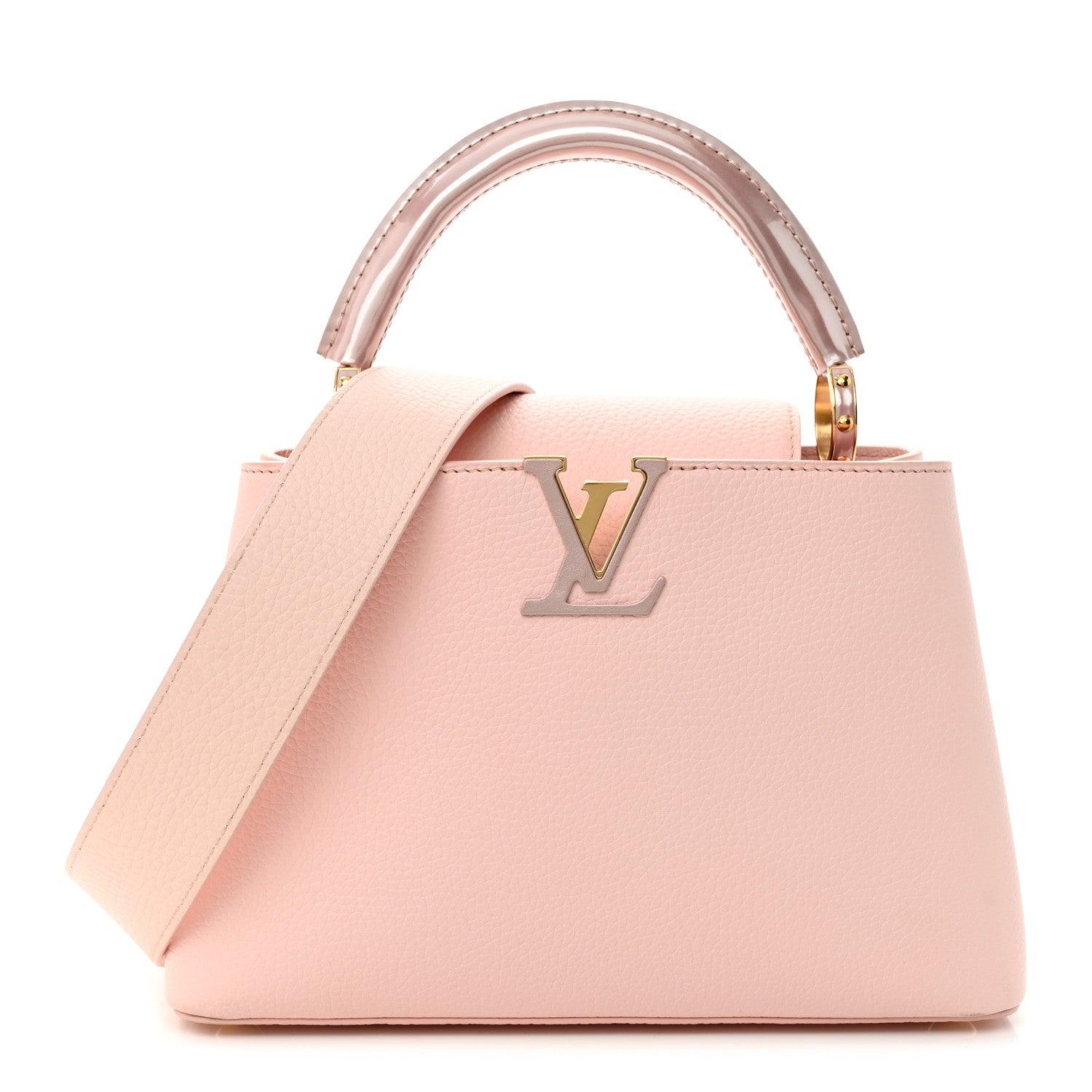 Louis Vuitton Taurillon Capucines BB Rose Jasmin 1 of 11
