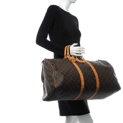 Louis Vuitton Monogram Keepall 55 2 of 17