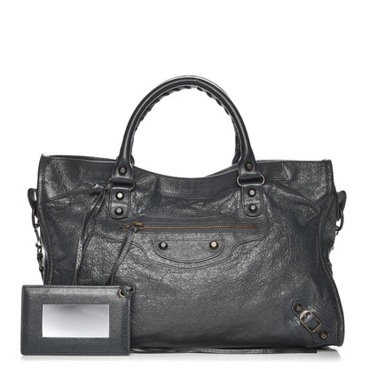 Balenciaga Agneau Classic Hardware City Anthracite 1 of 8