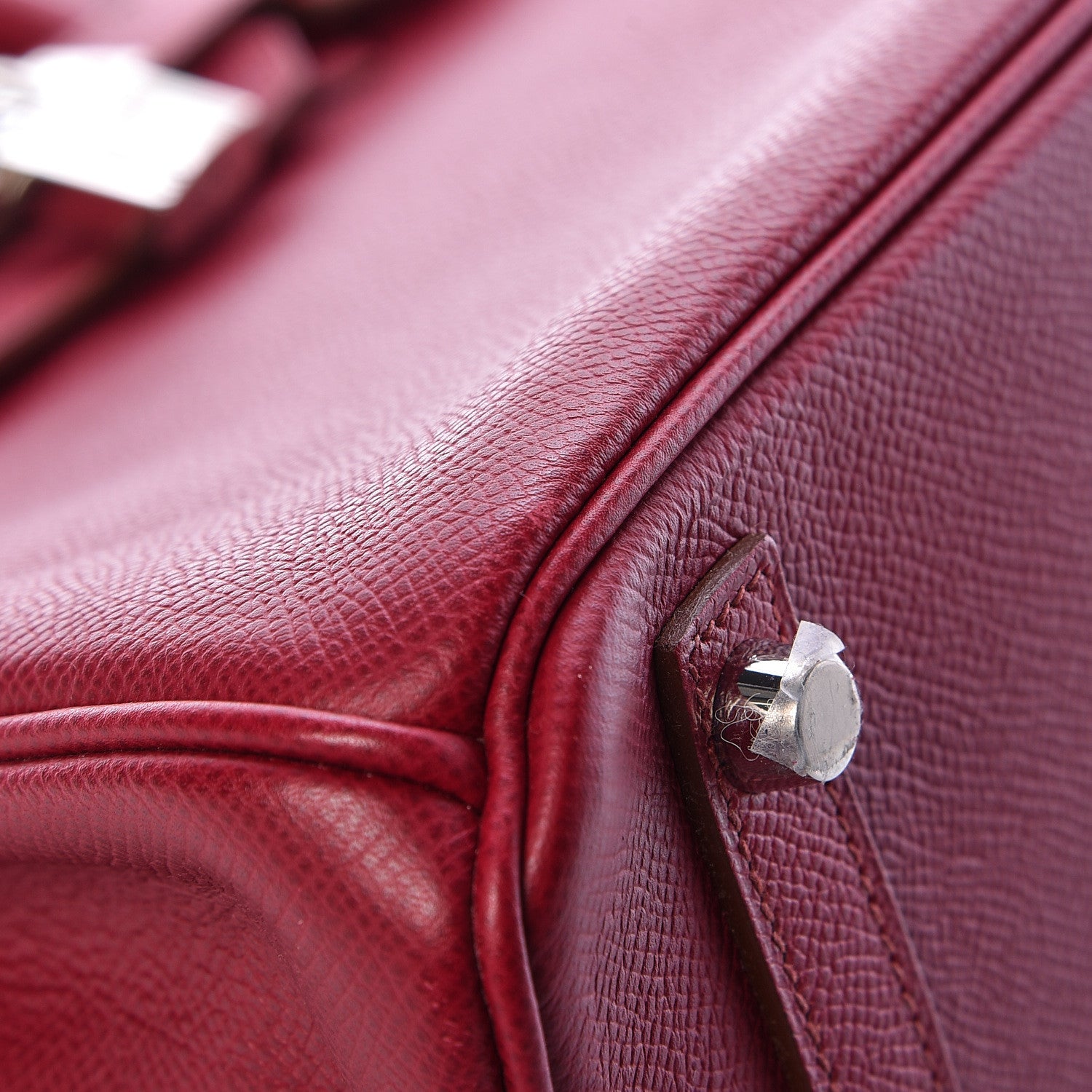 Hermes Epsom Birkin 30 Rubis 35 of 35