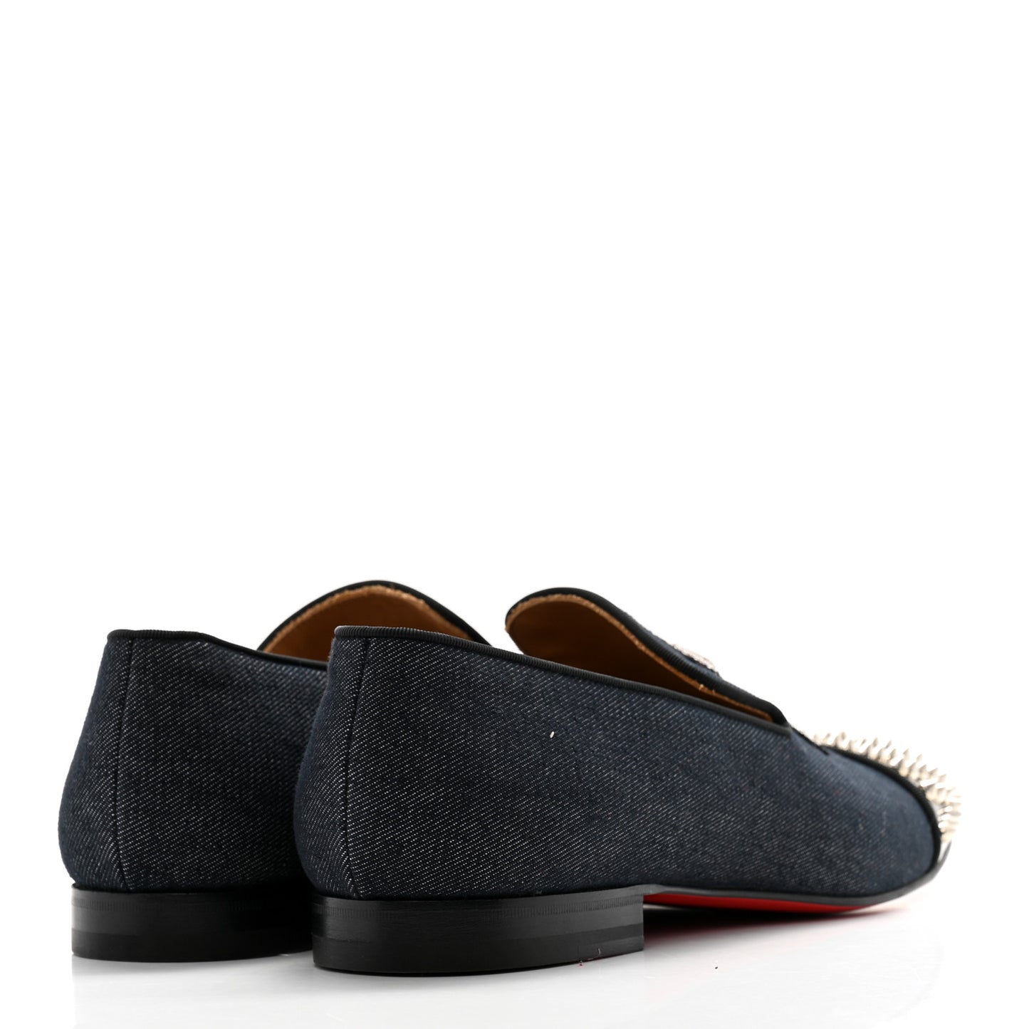 Denim Mens Harvanana Spikes Flats 45.5 Multicolor
