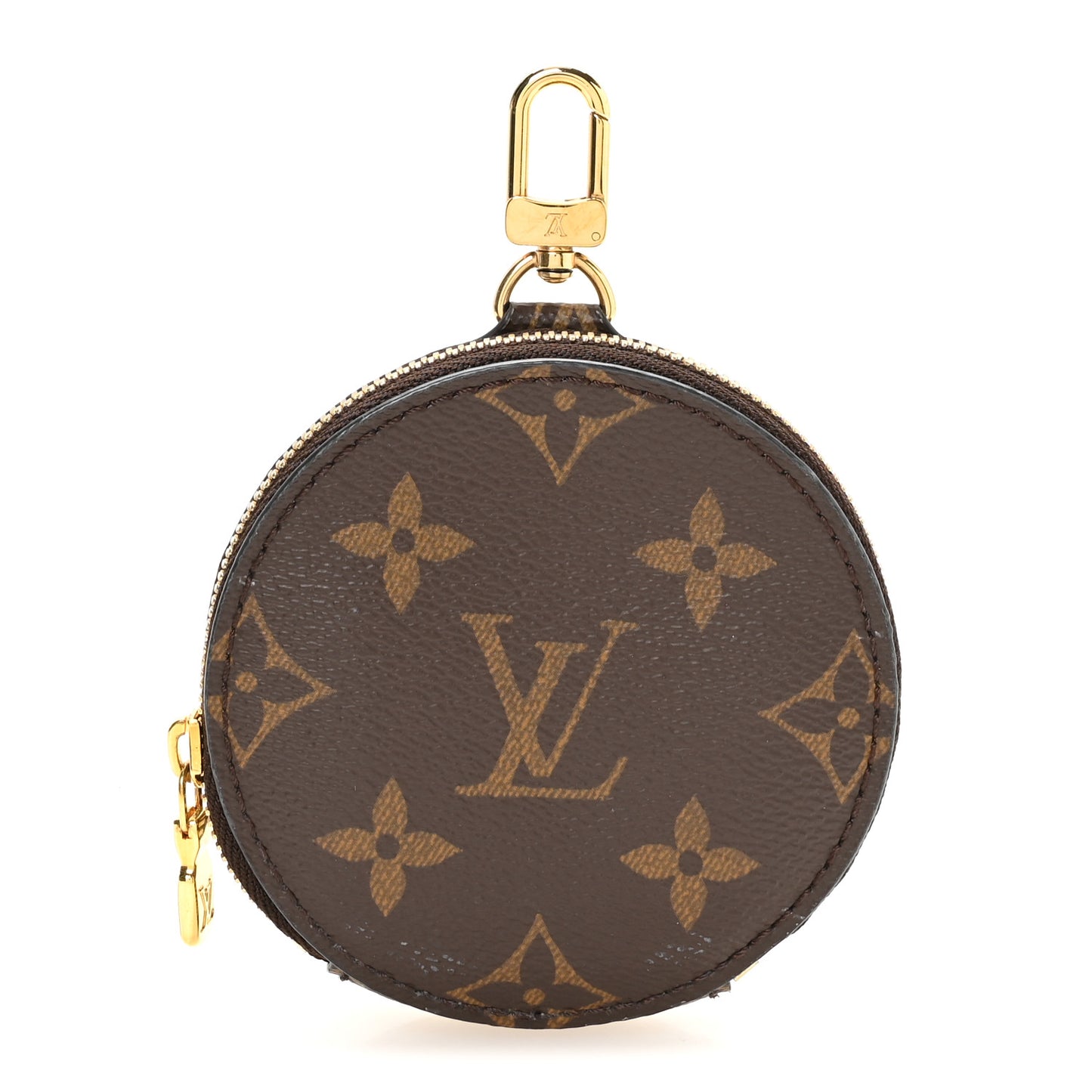 Monogram Round Coin Purse