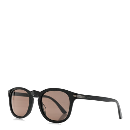 Cartier Acetate Sunglasses CT0011S Black 1 of 8