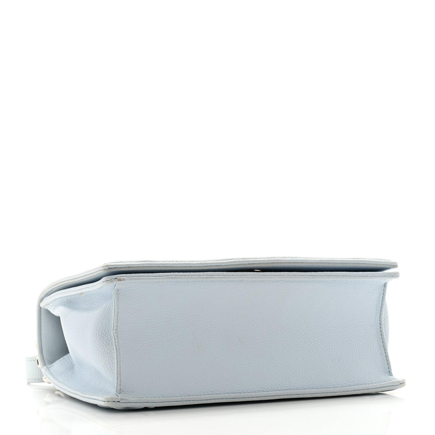 Christian Dior Grained Calfskin Medium Diorama Flap Bag Light blue 4 of 13