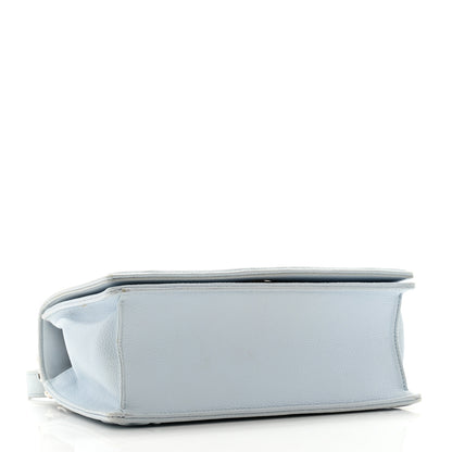Christian Dior Grained Calfskin Medium Diorama Flap Bag Light blue 4 of 13