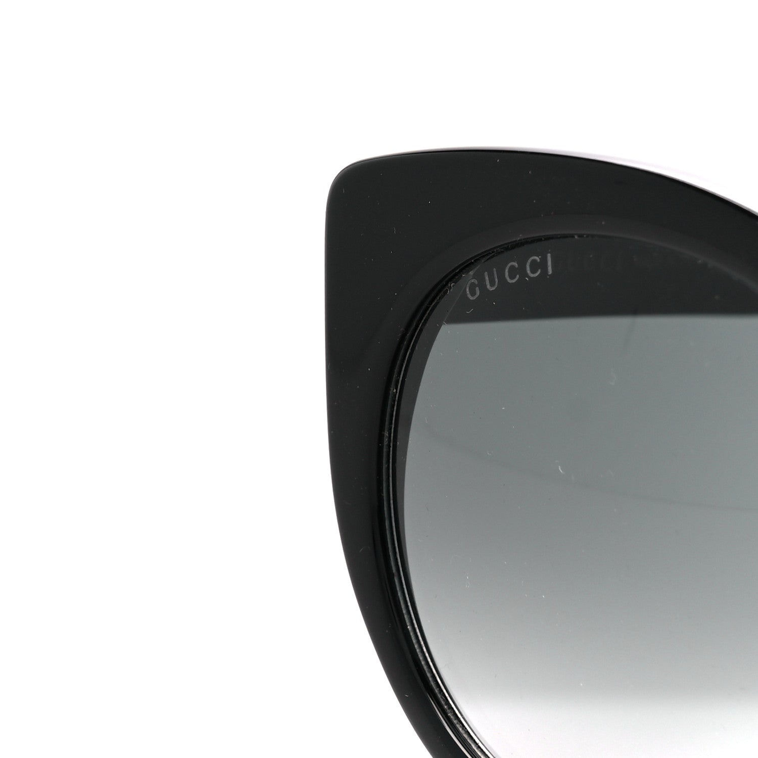 Gucci Cat Eye Sunglasses GG 0325S Black 7 of 8