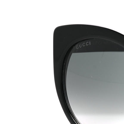 Gucci Cat Eye Sunglasses GG 0325S Black 7 of 8