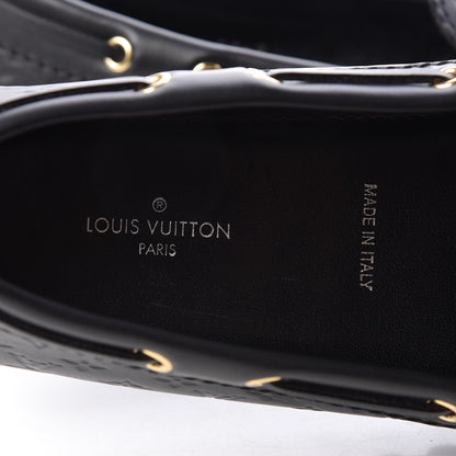 Louis Vuitton Empreinte Gloria Loafers 37 Black 6 of 7