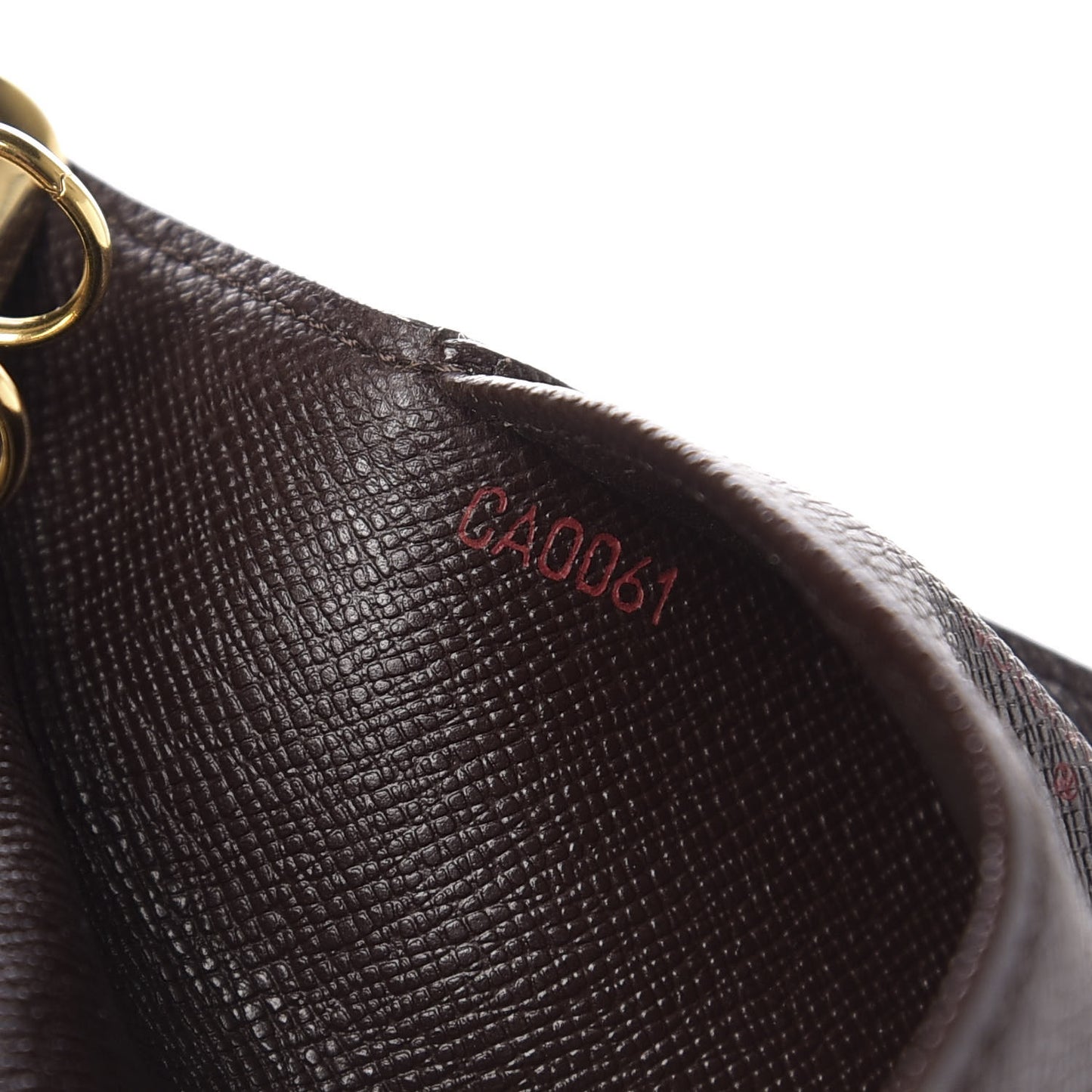 Damier Ebene Small Ring Agenda Cover