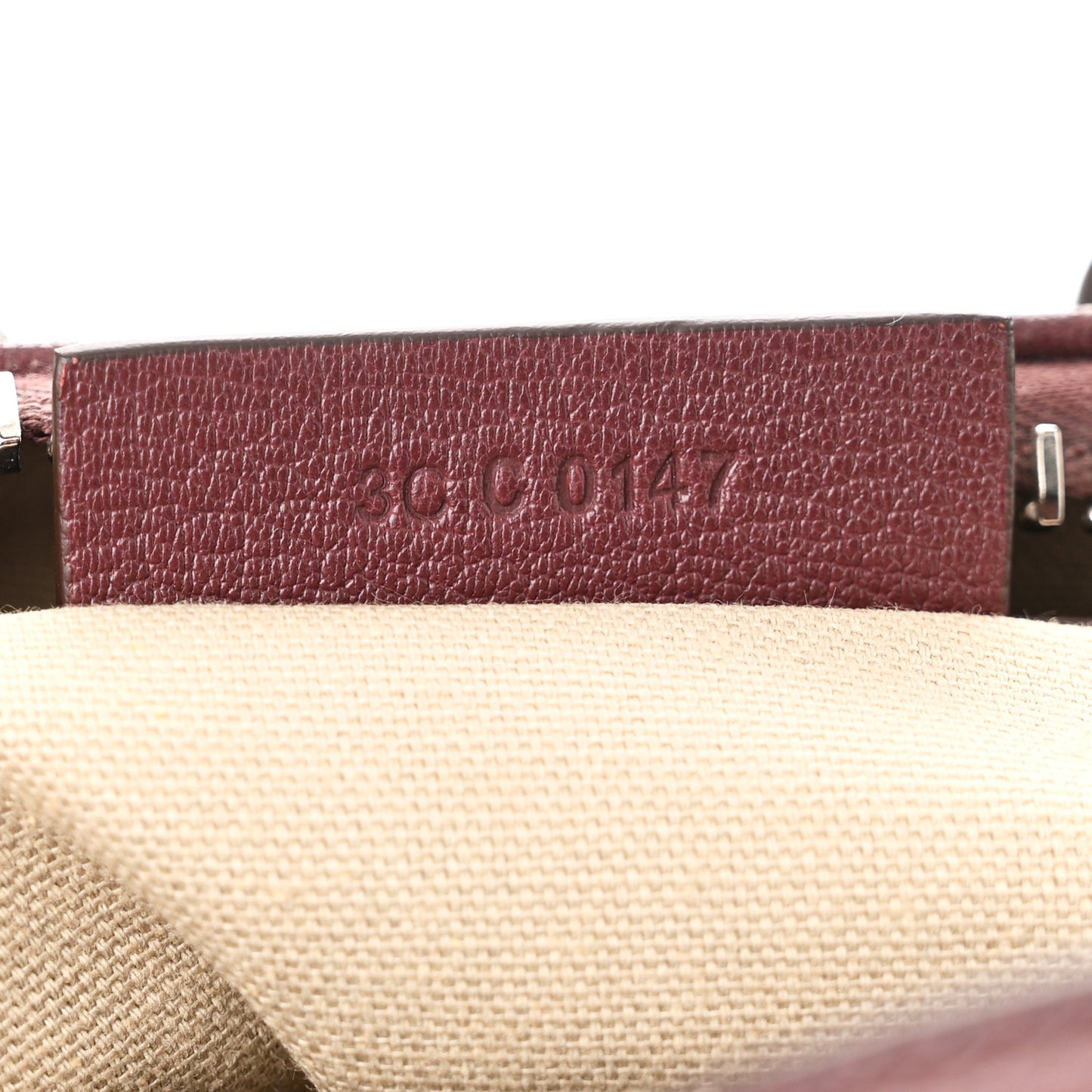 Sugar Goatskin Mini Antigona Oxblood