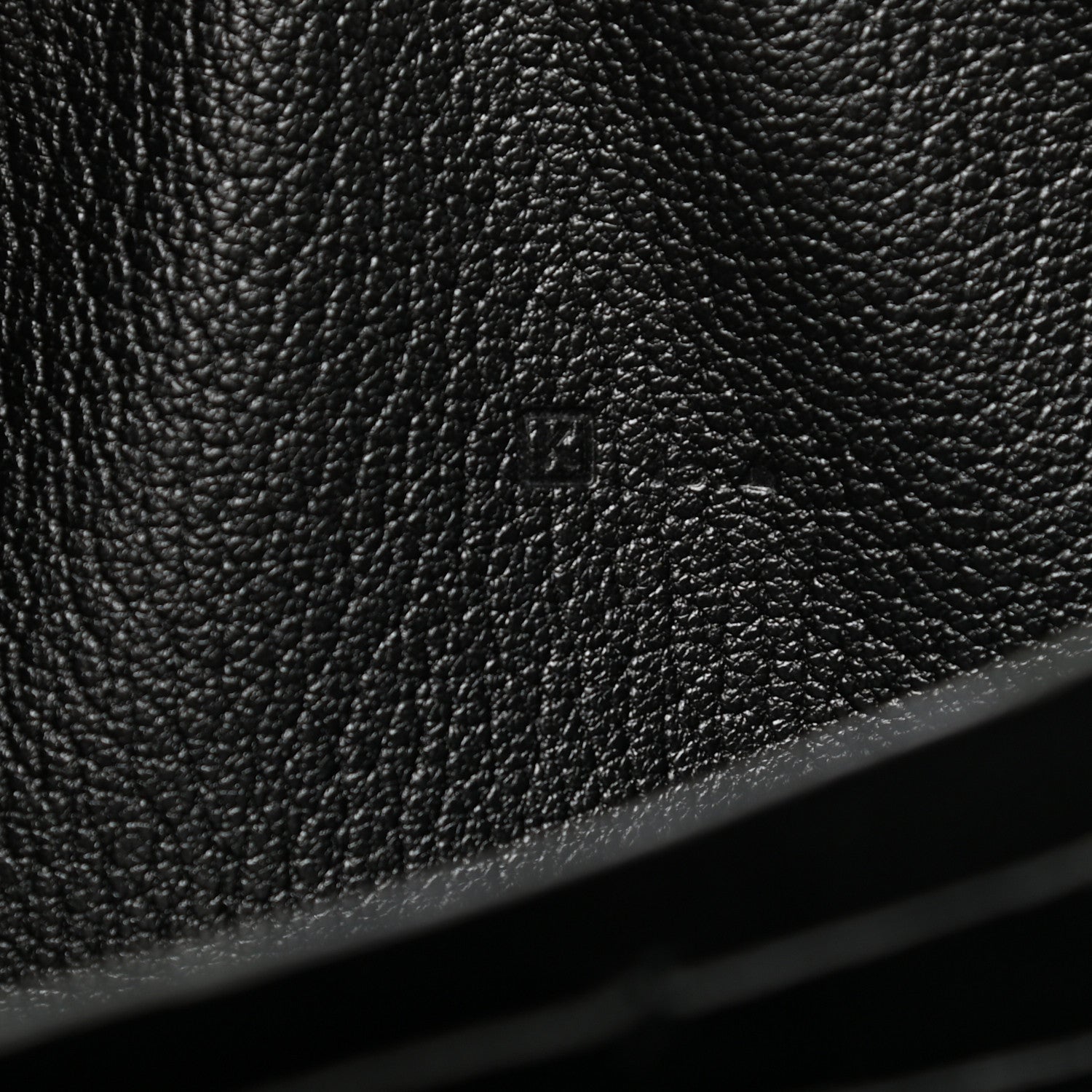 Hermes Lizard Azap Wallet Black 7 of 8