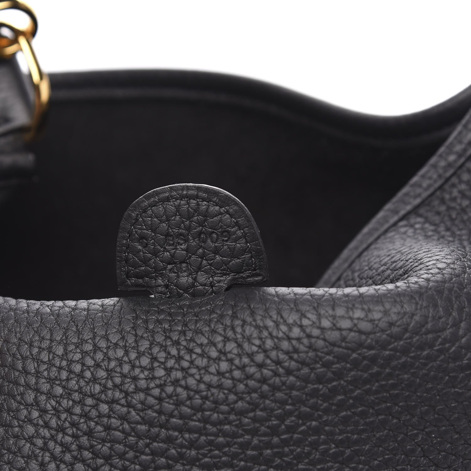 Hermes Taurillon Clemence Evelyne III PM Black 7 of 9