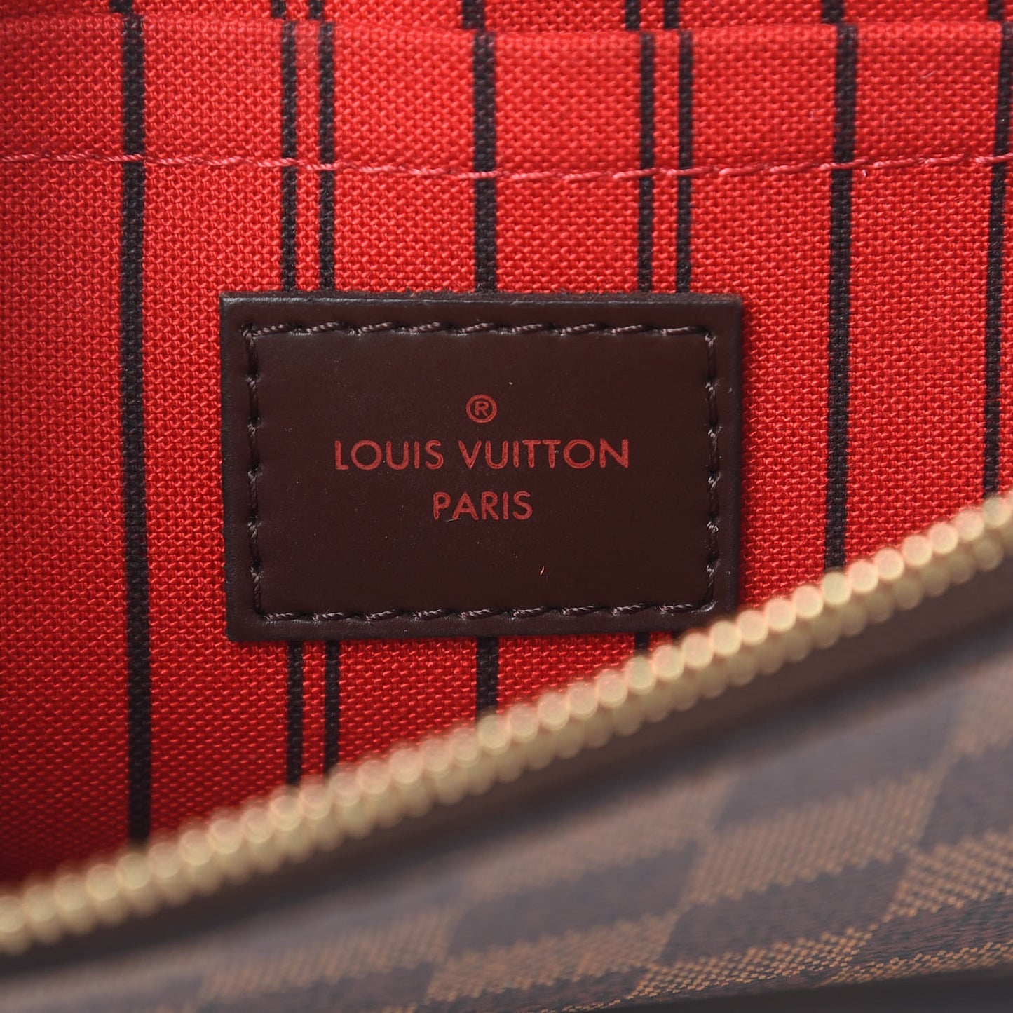Damier Ebene Neverfull MM GM Pochette