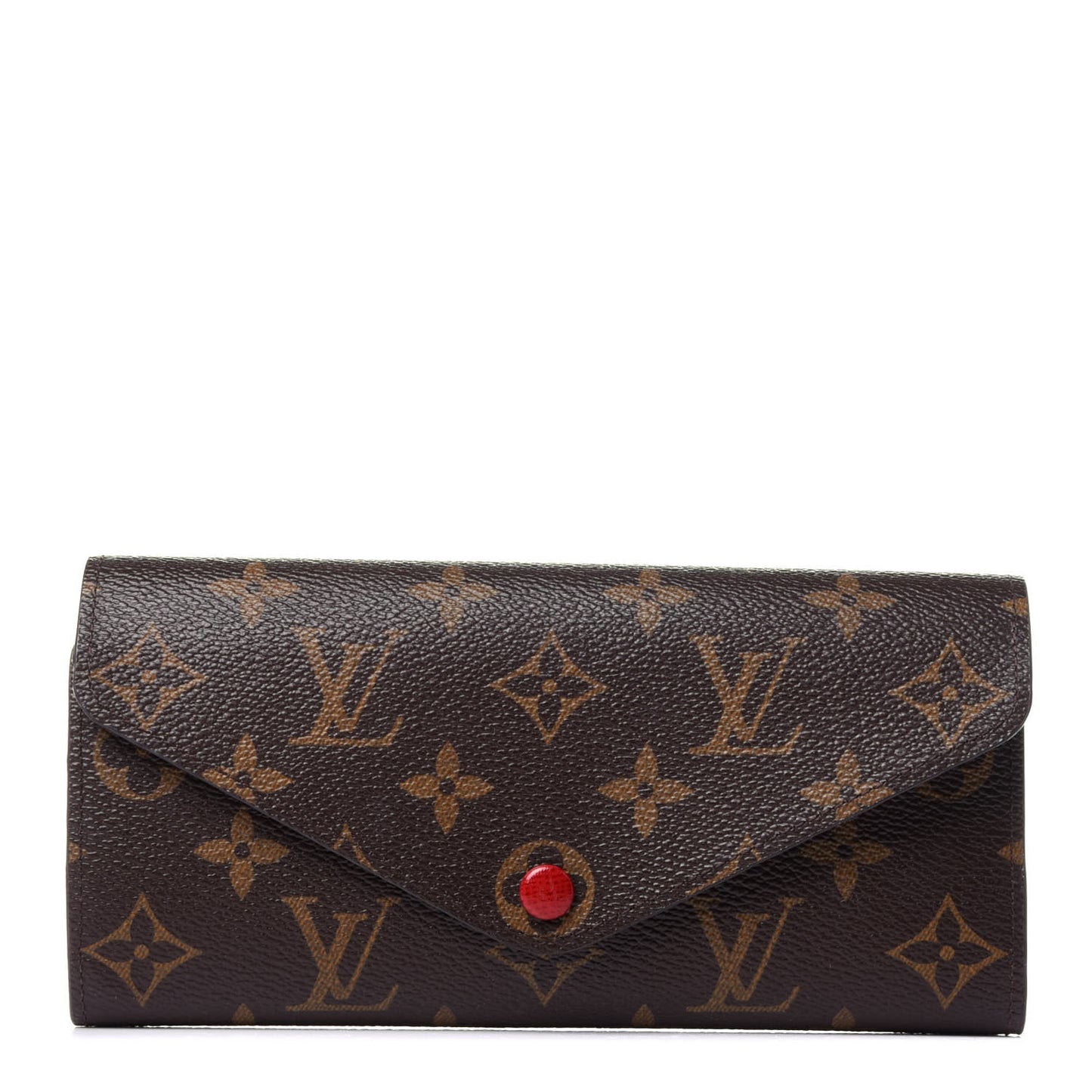 Monogram Josephine Wallet Red