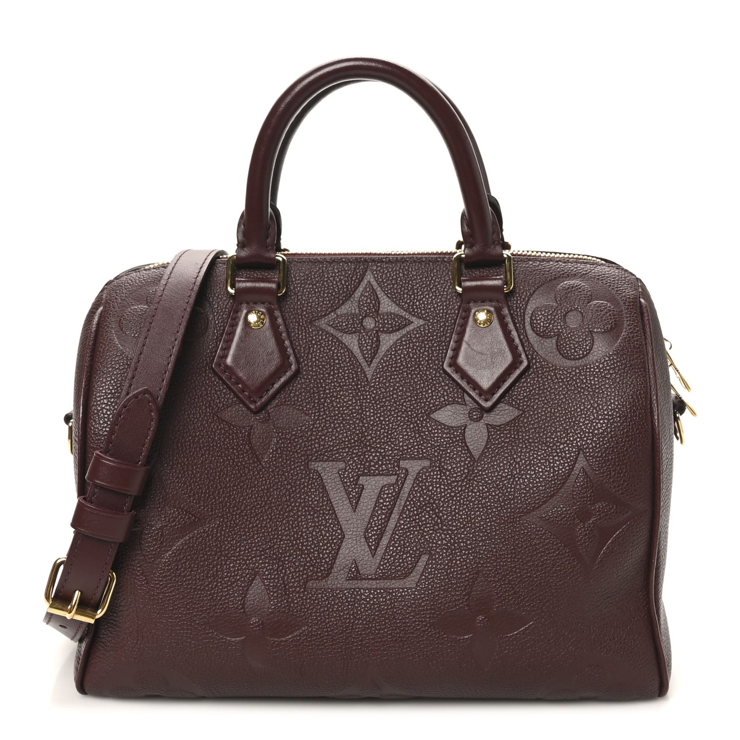 Empreinte Monogram Giant Speedy Bandouliere 25 Wine