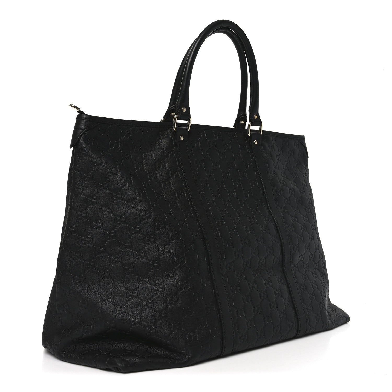 Gucci Guccissima Medium Joy Tote Bag Black 3 of 10