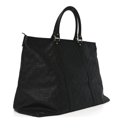 Gucci Guccissima Medium Joy Tote Bag Black 3 of 10