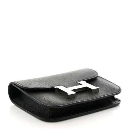 Hermes Epsom Constance Slim Wallet Black 5 of 13