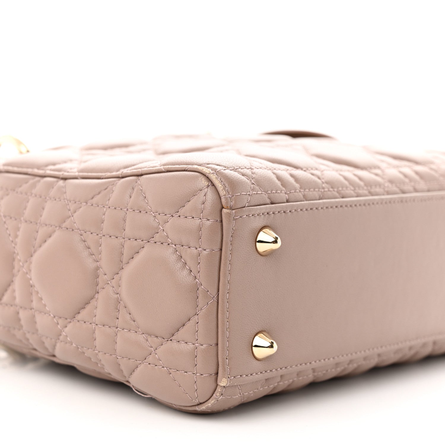 Christian Dior Lambskin Cannage Small Lucky Badges My Lady Dior Fard 9 of 17