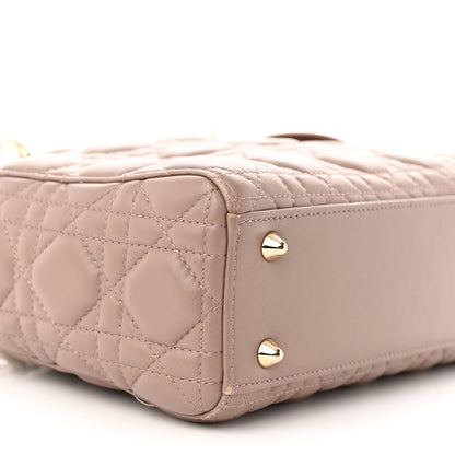 Christian Dior Lambskin Cannage Small Lucky Badges My Lady Dior Fard 9 of 17