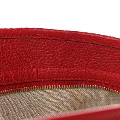 Gucci Monogram Bree Zippered Tote Beige Red 11 of 12