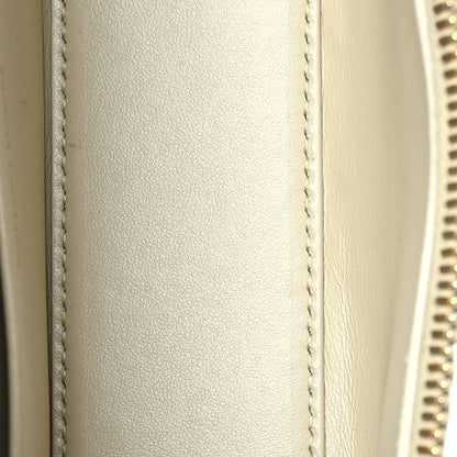 Bottega Veneta Calfskin Intrecciato Bang Bang Vanity Case Ecru 5 of 11