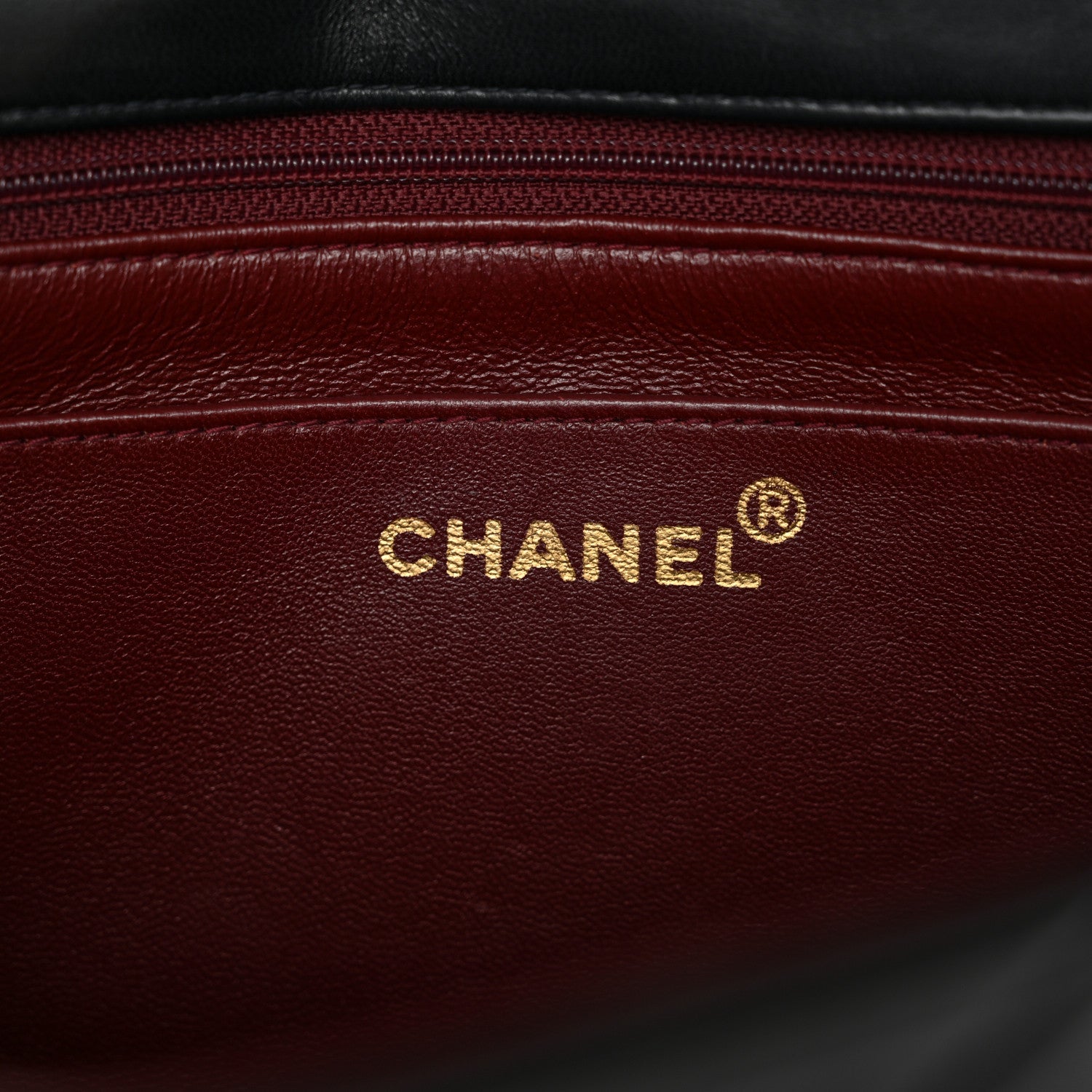 Chanel Lambskin Chevron Quilted Mini Kelly Flap Black 6 of 12