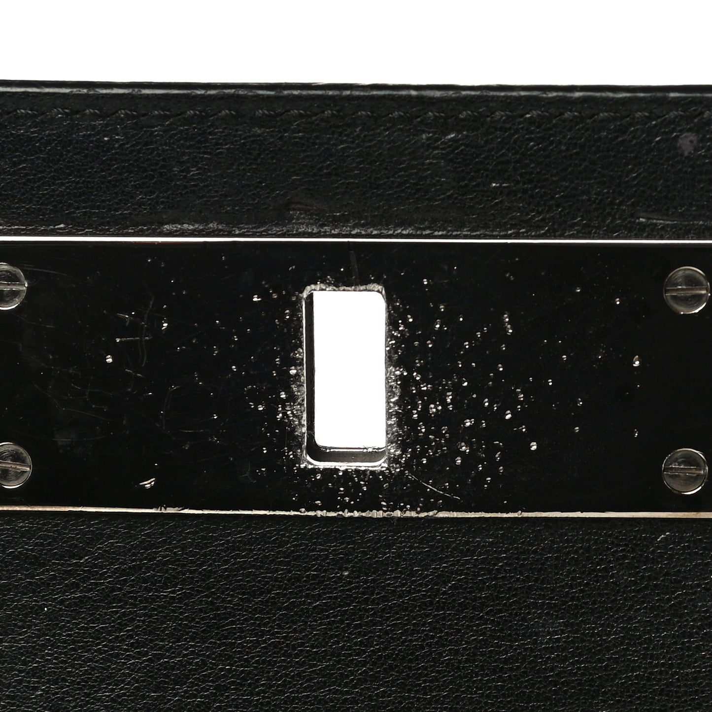 Textured Leather PS11 Wristlet Clutch Black