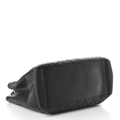 Chanel Caviar Quilted Grand Shopping Tote GST Black 4 of 11