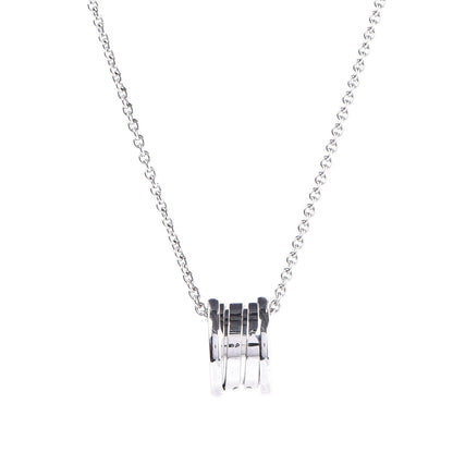 Bulgari 18K White Gold B.Zero1 Pendant Necklace 1 of 7