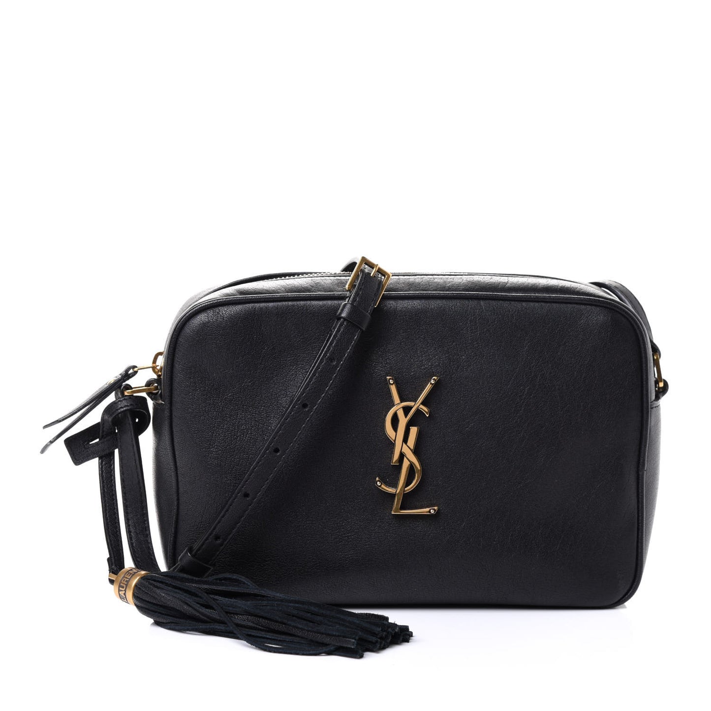 Calfskin Monogram Lou Camera Bag Black