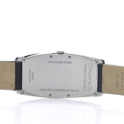 Tiffany Stainless Steel Calfskin 22mm Gemea Quartz Watch 4 of 6