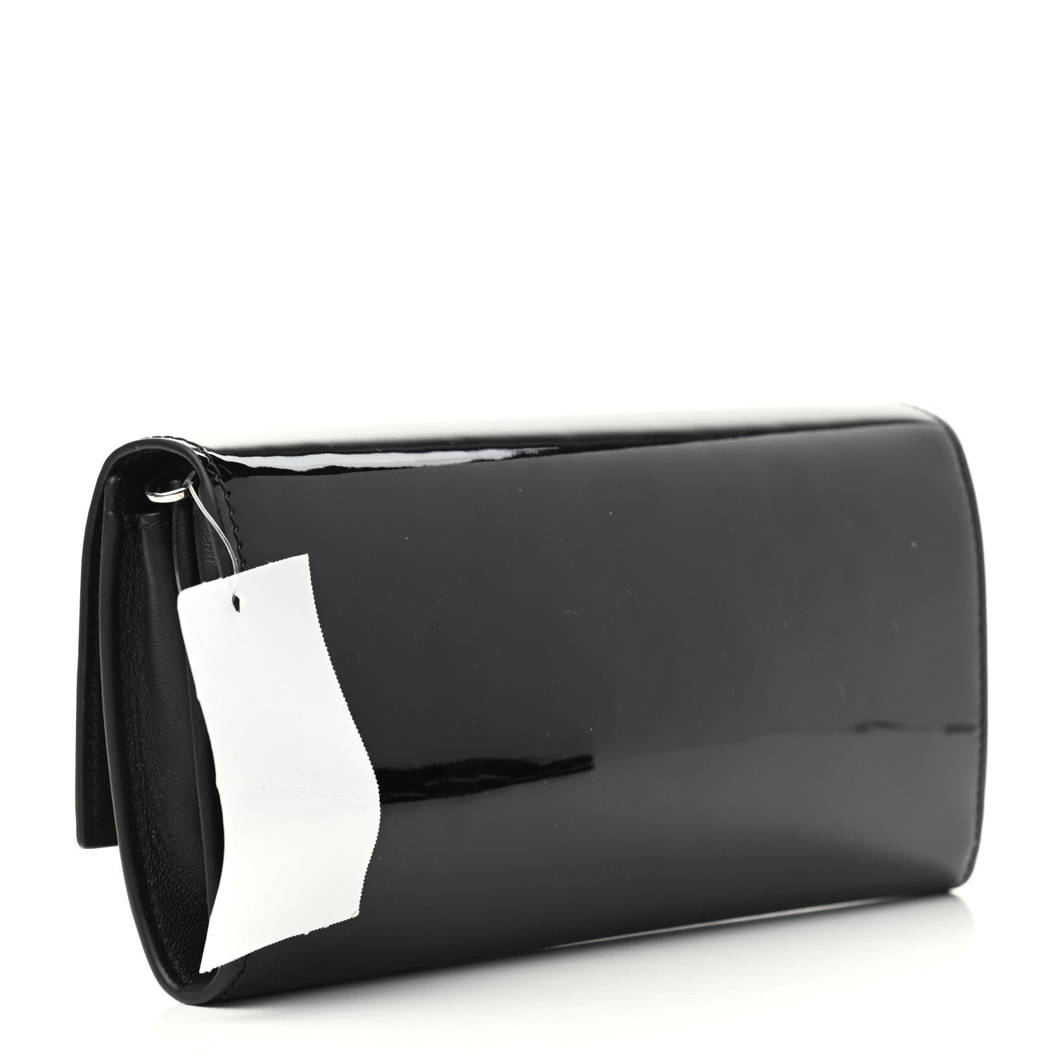 Alexander McQueen Patent Skull Wallet on Chain Black 3 of 6
