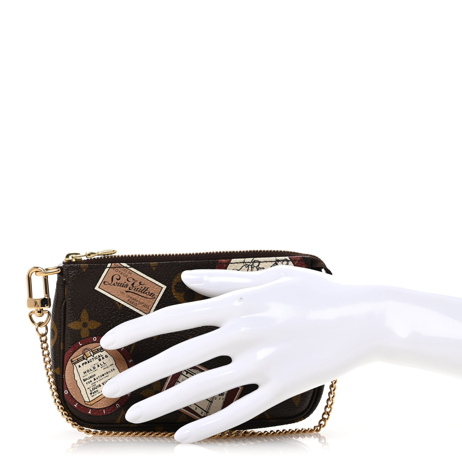 Louis Vuitton Monogram Patch Mini Pochette Accessories 2 of 9