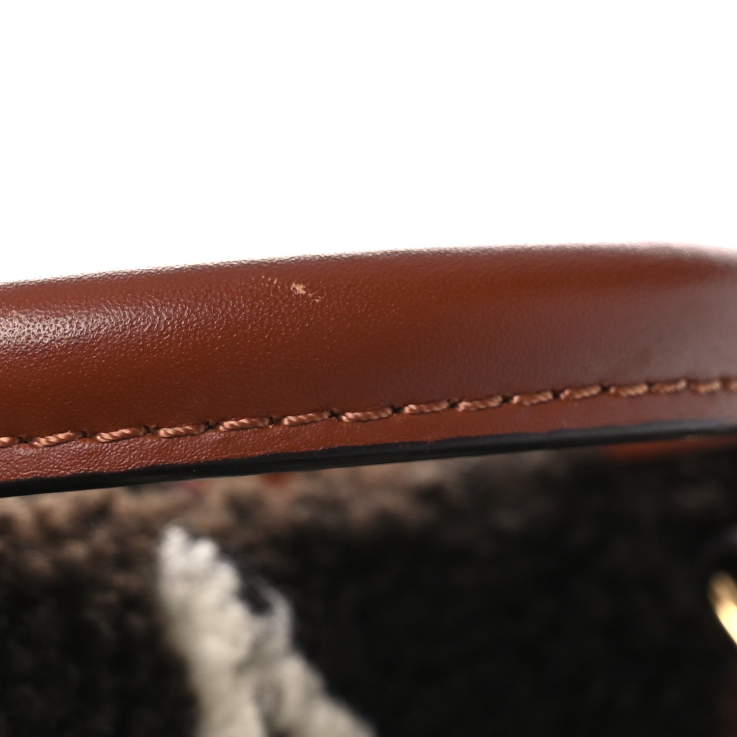 Louis Vuitton Shearling Monogram Giant Teddy Onthego GM Black