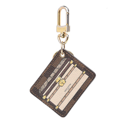Louis Vuitton Damier Ebene Illustre Trunk Key Holder Beige 1 of 4